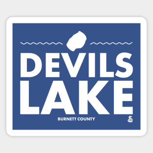 Burnett County, Wisconsin - Devils Lake Magnet